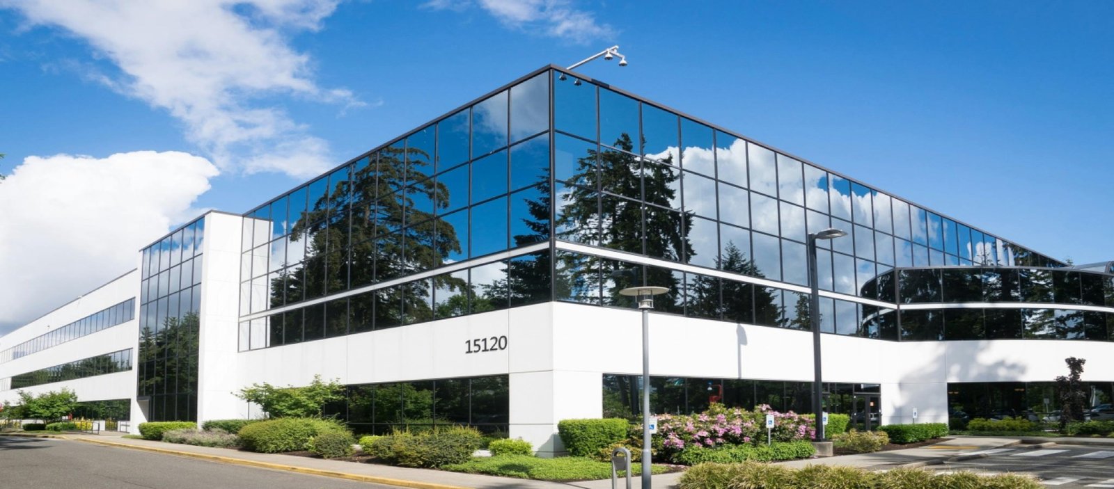 Toughened glass facade by Maruti Secure Tuff